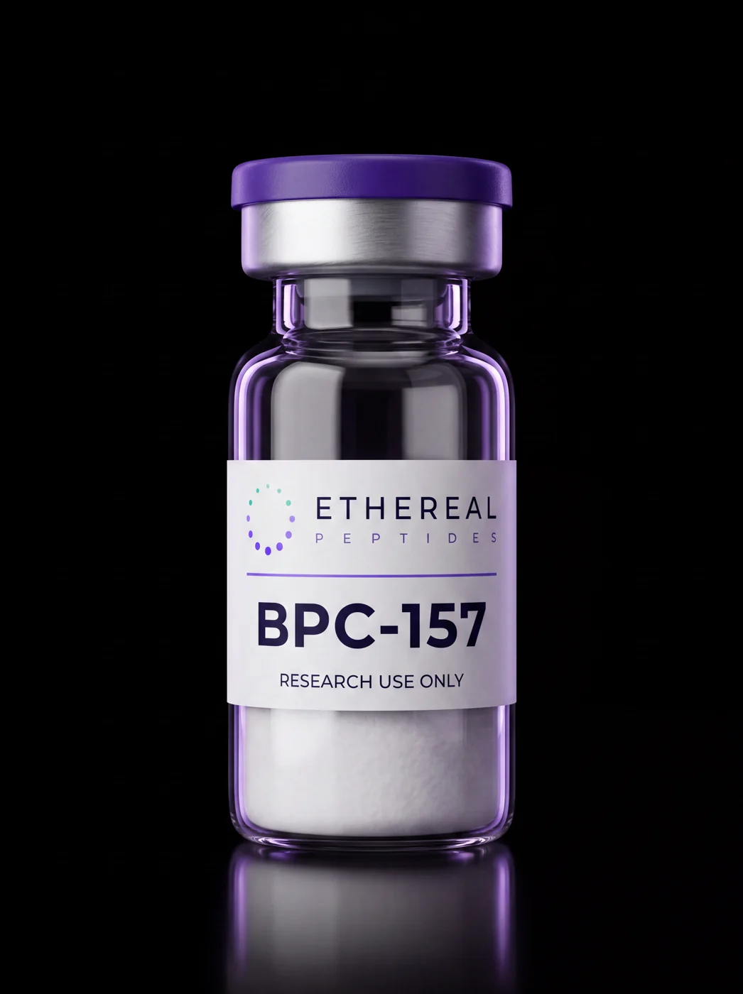 BPC-157 — sterile lyophilised vial, research use only